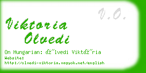 viktoria olvedi business card